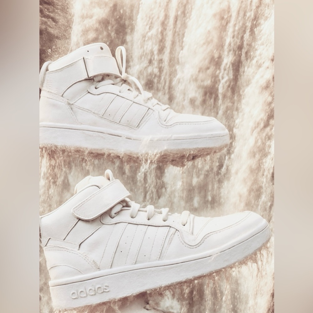 Adidas Hightop white Cloudfoam Comfort Shoes